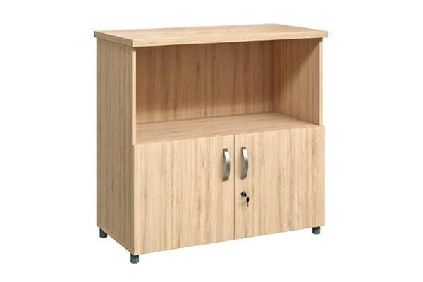 TG02-1 2-Compartment Half-Door Wood Cabinet | Noi That 190